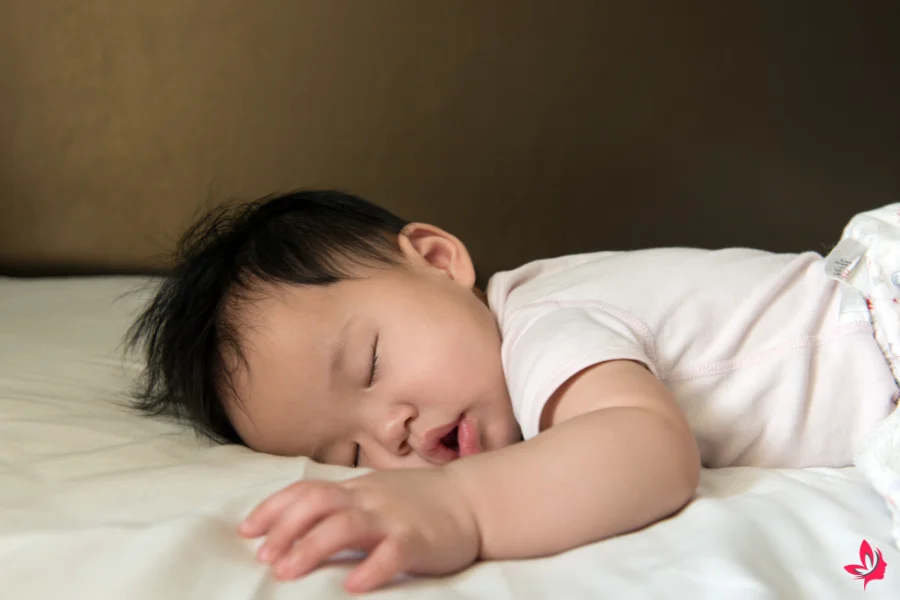 Toddler Sleeping with Mouth Open