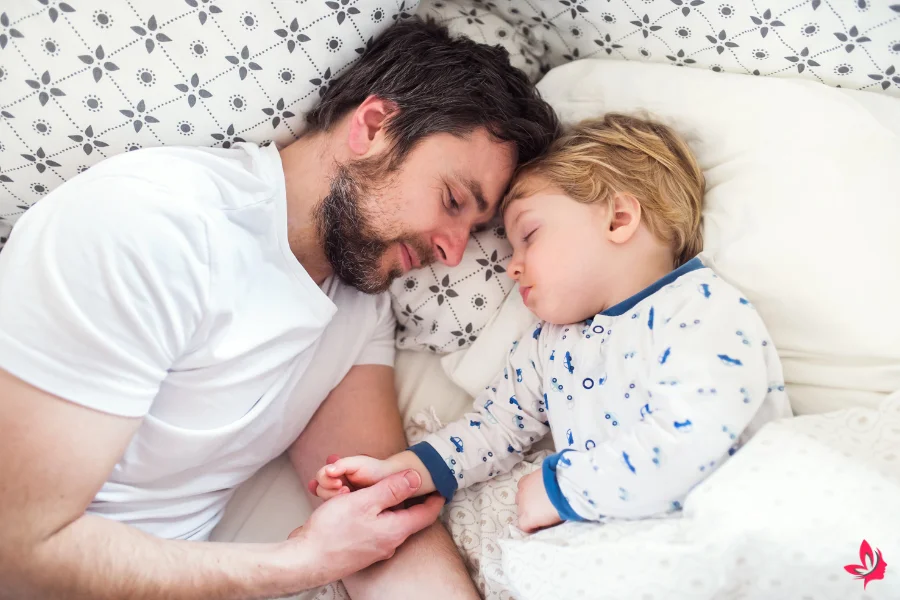 Toddler Sleeping with Mouth Open