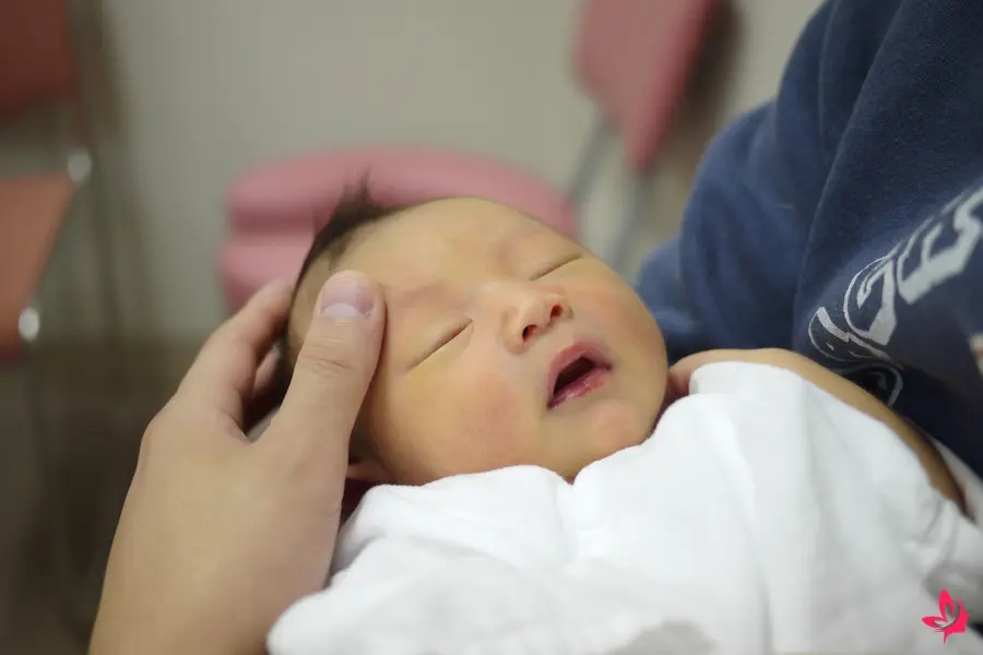 babies sleeping with mouth open