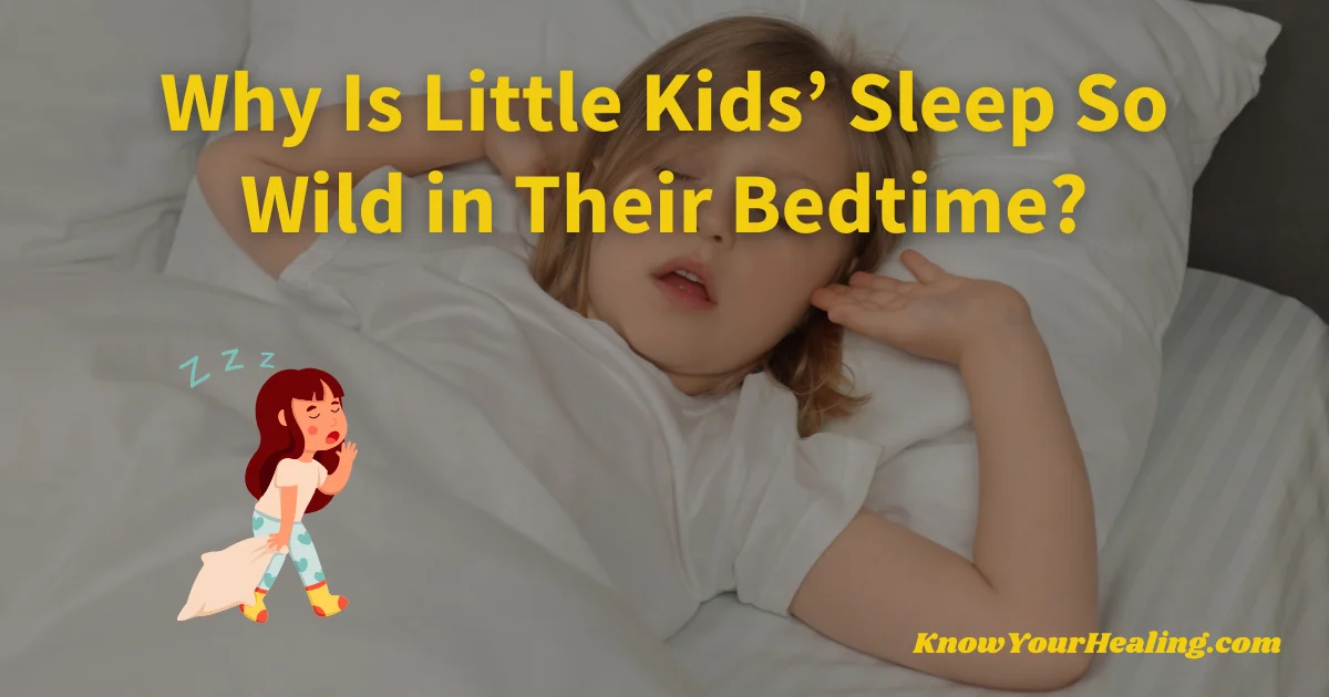 Little kids' sleep is so wild