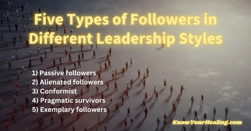 types of followers in leadership