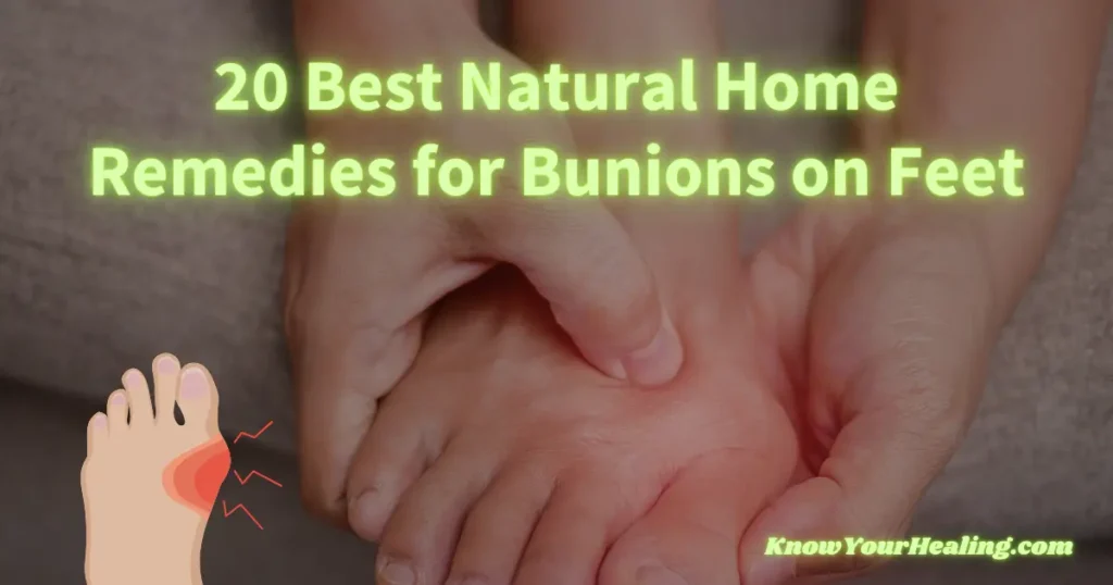 home remedies for bunions on feet