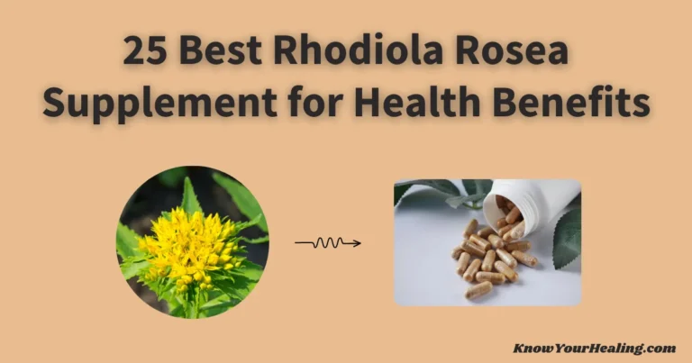 best rhodiola rosea supplement