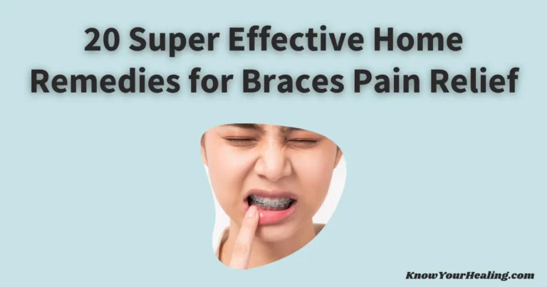 home remedies for braces pain