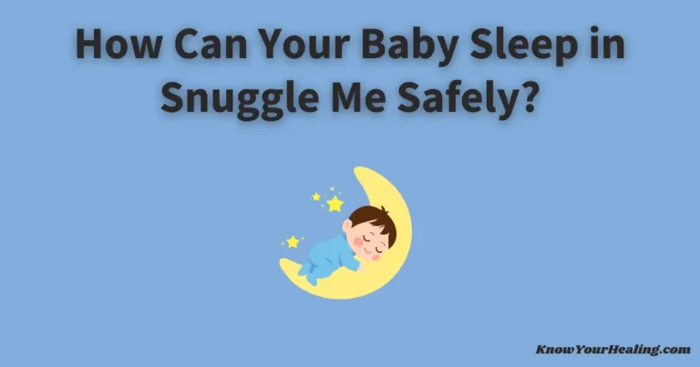 can baby sleep in snuggle me