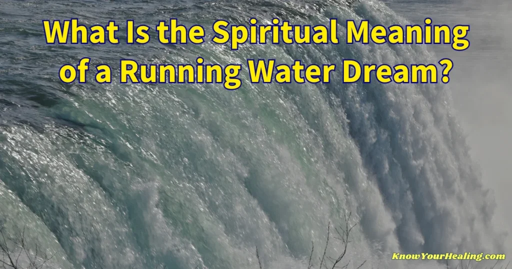 running water dream meaning