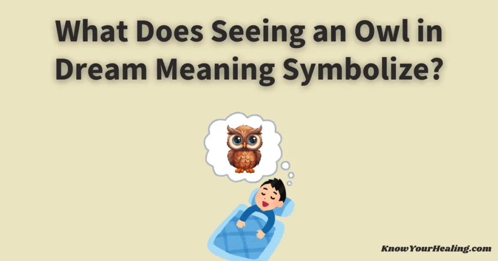 owl in dream meaning