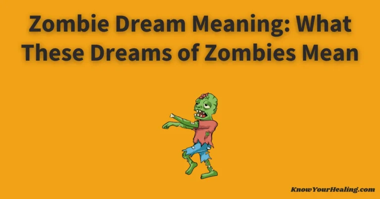 zombie dream meaning