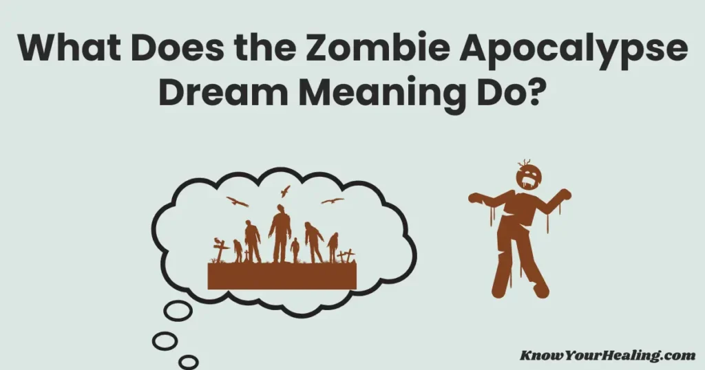 dream about zombie meaning