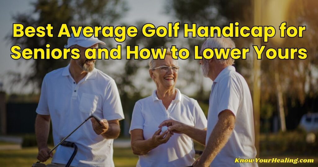 average golf handicap for seniors