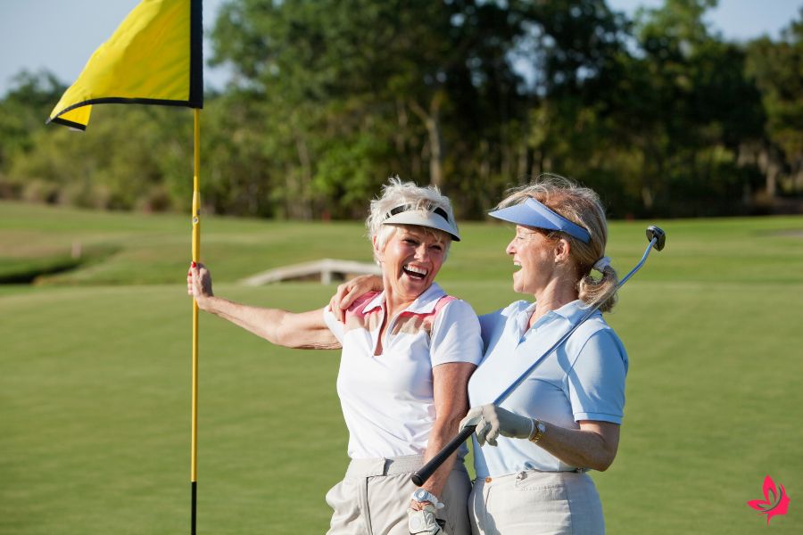 average golf handicap for seniors