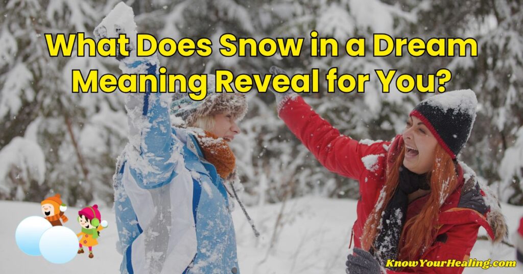 snow in dream meaning