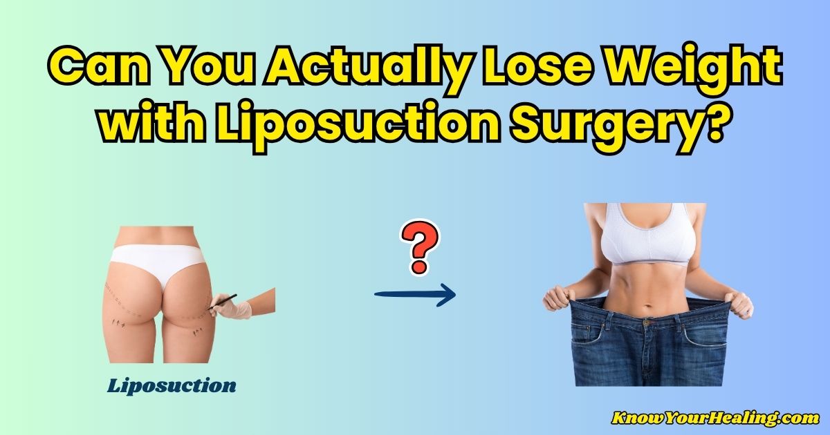 Can You Actually Lose Weight with Liposuction Surgery