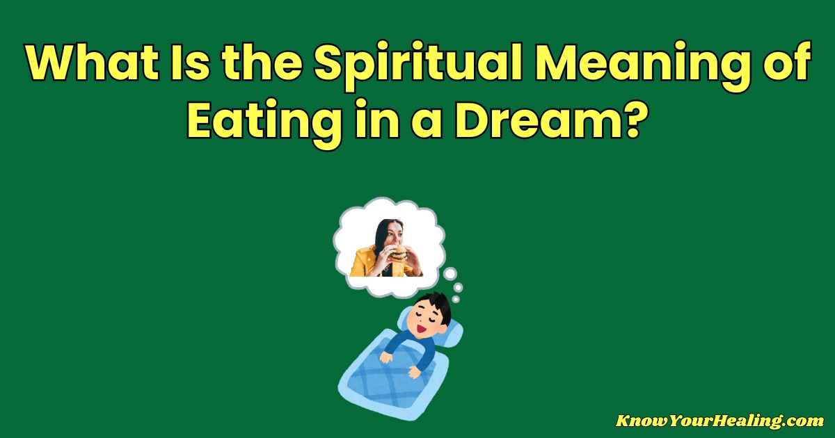 eating food in dream